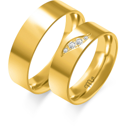 Eksklusive Vielsesringe Simply Love C113