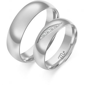 Eksklusive Vielsesringe Simply Love C120-1