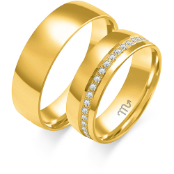 Eksklusive Vielsesringe Simply Love C121