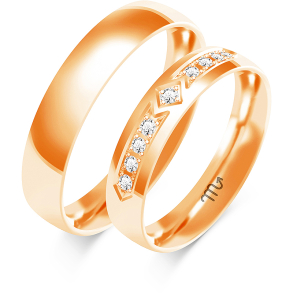 Eksklusive Vielsesringe Simply Love C129-2