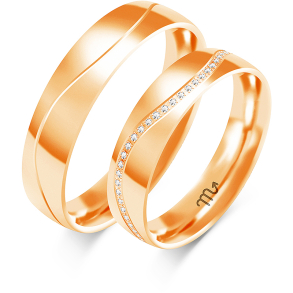 Eksklusive Vielsesringe Simply Love C130-2