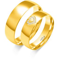 Eksklusive Vielsesringe Simply Love C134