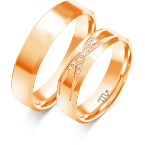 Eksklusive Vielsesringe Simply Love C137-2