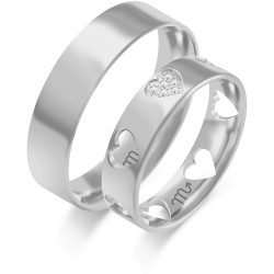 Eksklusive Vielsesringe Simply Love C138-1