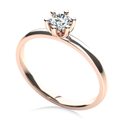 Forlovelsesring Dreams Rosaguld C10r