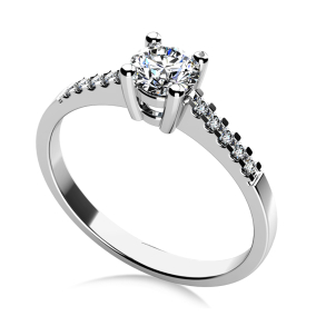 Forlovelsesring Dreams Hvidguld C11h