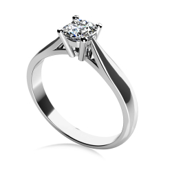 Forlovelsesring Dreams Hvidguld C12h