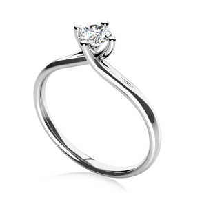 Forlovelsesring Dreams Hvidguld C13h