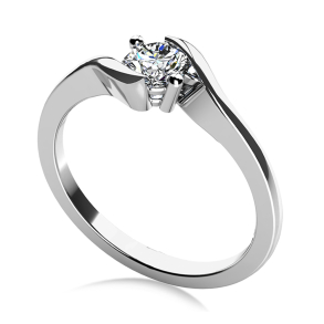 Forlovelsesring Dreams Hvidguld C15h