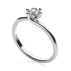 Forlovelsesring Dreams Hvidguld C21h