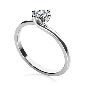 Forlovelsesring Dreams Hvidguld C21h