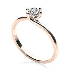 Forlovelsesring Dreams Rosaguld C21r