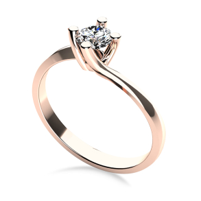 Forlovelsesring Dreams Rosaguld C23r