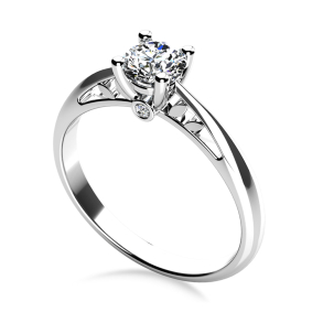 Forlovelsesring Dreams Hvidguld C24h