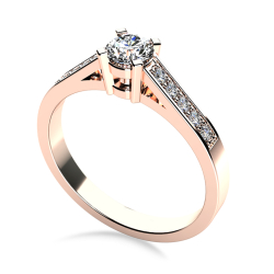 Forlovelsesring Dreams Rosaguld C25r