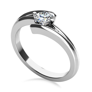 Forlovelsesring Dreams Hvidguld C27h