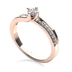 Forlovelsesring Dreams Rosaguld C29r