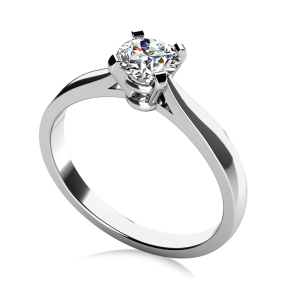 Forlovelsesring Dreams Hvidguld C2h