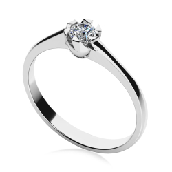 Forlovelsesring Dreams Hvidguld C30h