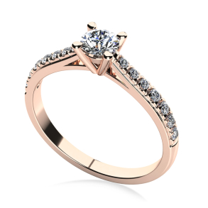 Forlovelsesring Dreams Rosaguld C34r