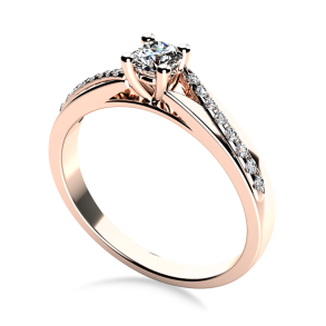 Forlovelsesring Dreams Rosaguld C36r