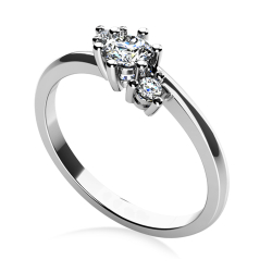 Forlovelsesring Dreams Hvidguld C38h