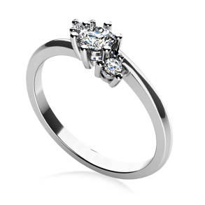 Forlovelsesring Dreams Hvidguld C38h