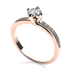 Forlovelsesring Dreams Rosaguld C39r