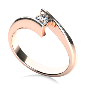 Forlovelsesring Dreams Rosaguld C3r