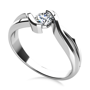 Forlovelsesring Dreams Hvidguld C40h