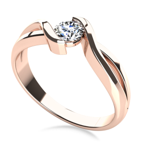 Forlovelsesring Dreams Rosaguld C40r