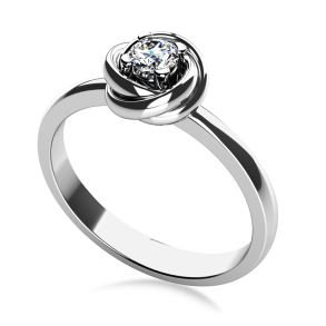 Forlovelsesring Dreams Hvidguld C41h
