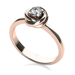 Forlovelsesring Dreams Rosaguld C41r