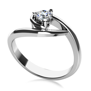 Forlovelsesring Dreams Hvidguld C42h