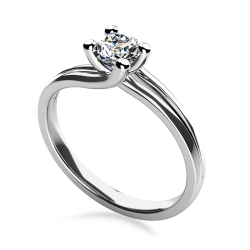 Forlovelsesring Dreams Hvidguld C44h