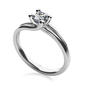 Forlovelsesring Dreams Hvidguld C44h