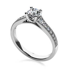 Forlovelsesring Dreams Hvidguld C46h