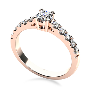 Forlovelsesring Dreams Rosaguld C47r