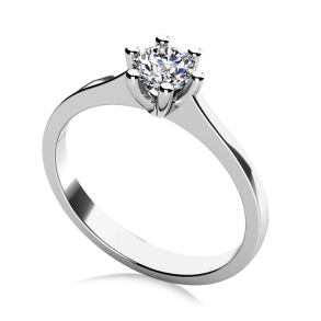 Forlovelsesring Dreams Hvidguld C4h