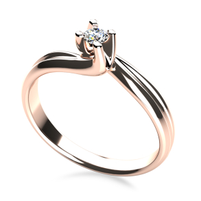 Forlovelsesring Dreams Rosaguld C52r