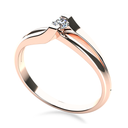 Forlovelsesring Dreams Rosaguld C53r