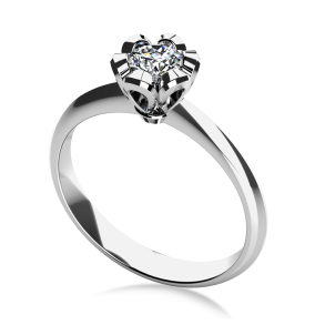 Forlovelsesring Dreams Hvidguld C59h