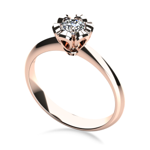 Forlovelsesring Dreams Rosaguld C59r