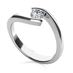 Forlovelsesring Dreams Hvidguld C5h