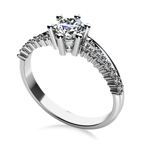 Forlovelsesring Dreams Hvidguld C61h