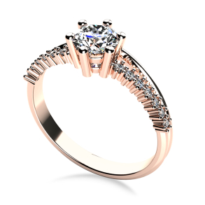 Forlovelsesring Dreams Rosaguld C61r