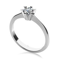 Forlovelsesring Dreams Hvidguld C62h