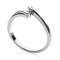 Forlovelsesring Dreams Hvidguld C63h