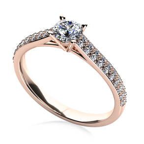 Forlovelsesring Dreams Rosaguld C73r