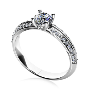 Forlovelsesring Dreams Hvidguld C74h